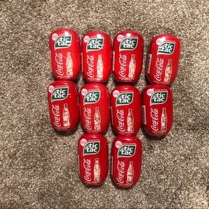 Coca Cola Tic Tac Limited Edition 3.4 oz Lot of 10